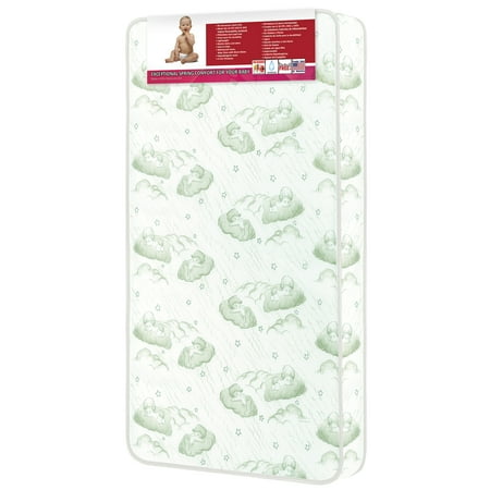 Dream On Me, 6” 96 Coil Spring Crib And Toddler Bed Mattress