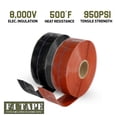 thumbnail image 4 of Ruban en Silicone Bond It F4 Réparation d'Urgence Plomberie Noir, 4 of 9