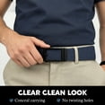 thumbnail image 4 of Amaopus 2 Pack Belts for men, Nylon Web Work Belt with Automatic Buckle, Adjustable for Jeans, Pants, Golf, and Everyday Use, 4 of 7