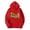 Vermilion, variant on Affordable Christmas Corashan Ugly Christmas Sweater Funny Christmas Fashion Print Loose Men's and women's Long Sleeve Hooded Sweater Brown, 2XL