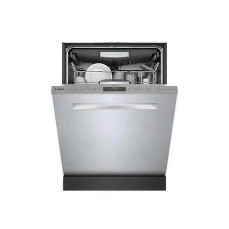 Bosch - 800 Series 24" Top Control Built-In Stainless Steel Tub Dishwasher with 3rd Rack and CrystalDry, 42 dBa - Stainless Steel