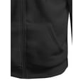 thumbnail image 4 of FashionOutfit Men's Basic Sweatshirt Hooded Zipup Jackets, 4 of 4