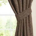 thumbnail image 2 of Blazing Needles 108 inch Jacquard Chenille Curtain Panels in Vermont (Set of 2), 2 of 2