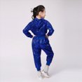thumbnail image 5 of Kaprioy Baby Girl Fall Winter Clothes 2Pcs Girls Dance Outfits Cropped Sequin Jacket Pants Set Kids Hop Dance 80s 90s, 5 of 8