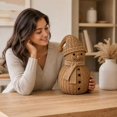 thumbnail image 2 of 2PCS Farmhouse Christmas Decor, 12 Inch Rustic Handwoven Snowman,Xmas Tabletop Centerpiece for Mantel Fireplace Home Tiered Tray Holiday Party Decor, 2 of 2