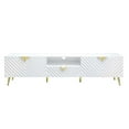 thumbnail image 6 of ACME Gaines TV Stand in White High Gloss Finish, 6 of 6
