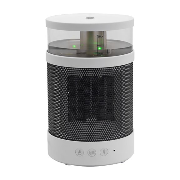 CSSAD Space Heaters for Inside 3 IN 1 Multifunctional Heater Desktop Office Household Night Light Humidifier