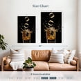 thumbnail image 4 of Elephant Stock Whiskey Ice Splash Wall Art - Vertical Canvas Wall Art - Dining Room Wall Decor - Food And Drink Canvas - Black And Orange Decor - 26" x 39", 4 of 8
