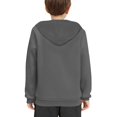 thumbnail image 4 of DISNIMO Christmas Cow Hoodie Kids 14-16 Hoodies for Boys Gray Pullover Hoodie Sweatshirts for Girls Sweatshirt with Hood and Pockets Childrens Long Sleeve Hoodie Fall Oversized Casual Teens, 4 of 7