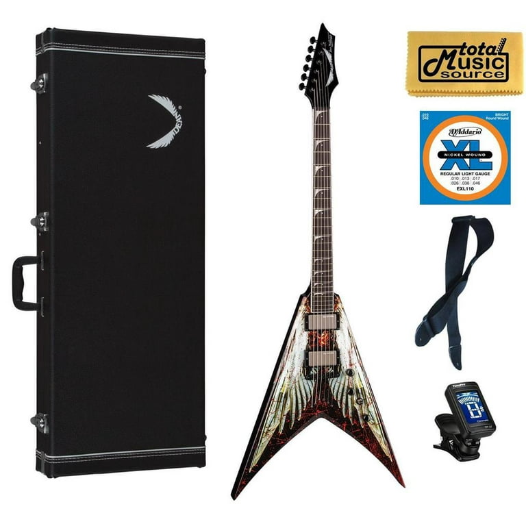 Dean Dave Mustaine V Angel of Deth Electric Guitar FREE