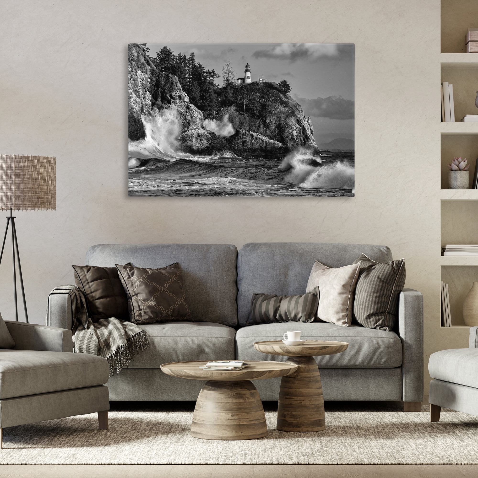 Stupell Industries Rising Tide at Cape Canvas Wall Art, design by Rick Berk