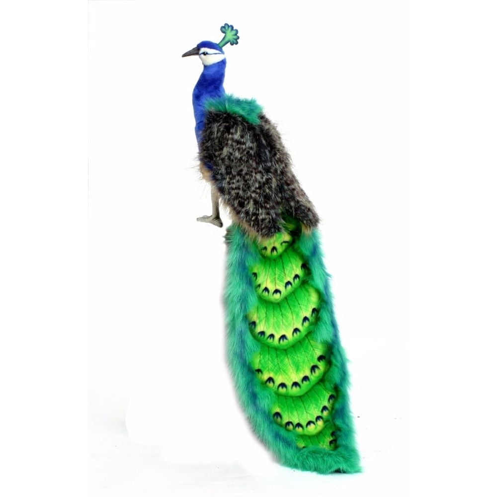 Hansa Peacock Plush Toy