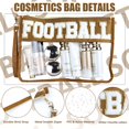 thumbnail image 3 of Set de bolsas cosméticas BuyCard Football para maquillaje, 2 unidades, 3 of 6