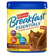 Carnation Breakfast Essentials Chocolate Powder, 17.7-Ounce Canisters(Pack of 3)