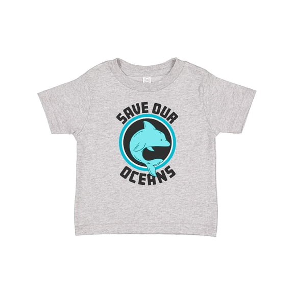 Inktastic Save our Oceans with Dolphin Boys or Girls Baby T-Shirt