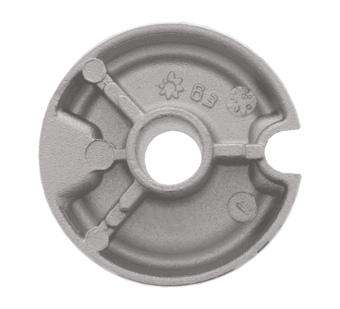 Exact Replacement DG62-00076B for Samsung Small Gas Range Burner for Samsung