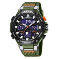 thumbnail image 1 of Smael Electronic Digital Watch For Men Fashion Chronograph Quartz Wristwatch Male Auto Date Week Alarm Clock Led Dual Time 8069, 1 of 5