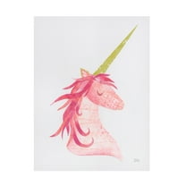 Trademark Fine Art 'Unicorn Magic I' Canvas Art by Melissa Averinos