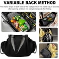 thumbnail image 5 of Multifunctional Travel Organizer Bag for Ladies - Doubles as a Stylish Backpack, Crossbody and Shoulder Bag, Boasts Great Storage Capacity(Khaki), 5 of 7