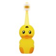 thumbnail image 1 of 360° Baby Toothbrush with Suction Base Infant Silicone Toothbrush Teethers for Babies Teething Toys,1pc ( duckling), 1 of 5