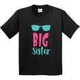 thumbnail image 3 of Inktastic Big Sister, Older Sister, Sunglasses, Sibling Youth T-Shirt, 3 of 5