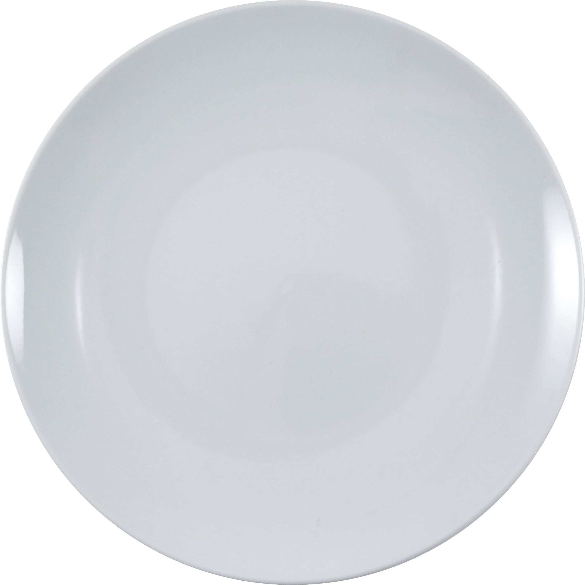 HIC Harold Import Co. 822/2-HIC Set Of 6 Coupe White Porcelain Salad Plate Home Decor Products