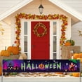 thumbnail image 4 of JeashCHAT Large Halloween Banner Halloween Decorations Outdoor Yard Porch Signs Halloween Party Decorations Supplies, 4 of 5