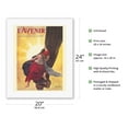 thumbnail image 2 of L’Avenir de Paris Newspaper - Grand Journal Morning Daily - Vintage French Advertising Poster by Leonetto Cappiello c.1919 - Fine Art Rolled Canvas Print 16in x 20in, 2 of 4