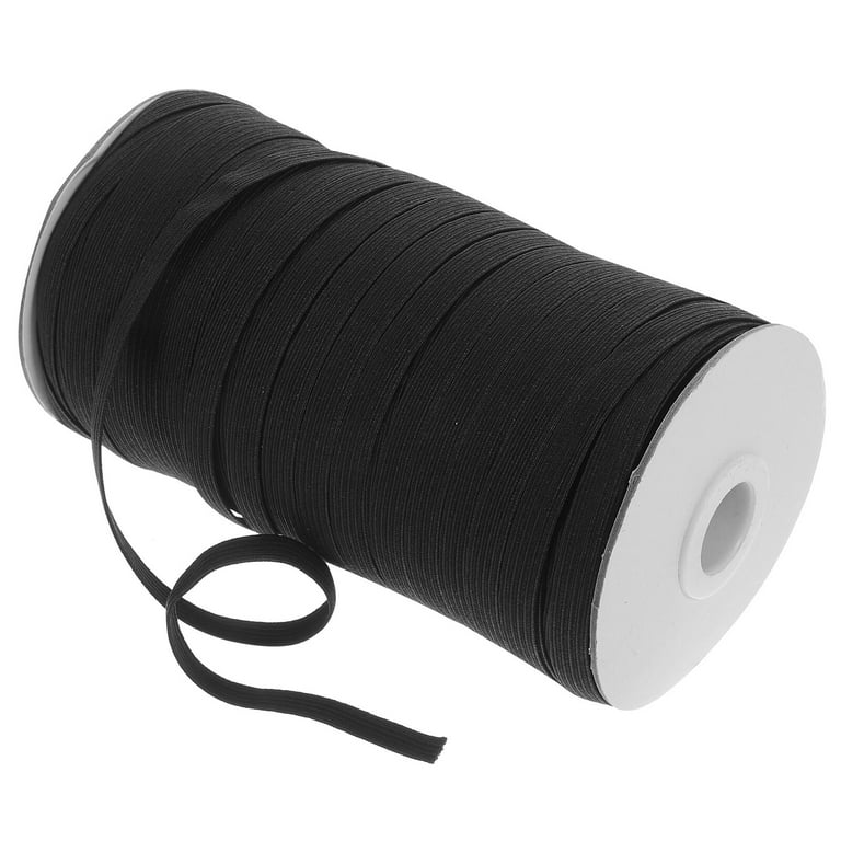 Polyester Rubber Plain White Elastic Thread, For Garments