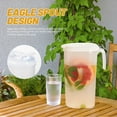 thumbnail image 3 of AURARMLET Fridge Pitcher Cold Kettle PP Filtration White For Home Use 1Pcs, 3 of 7