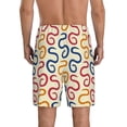 thumbnail image 3 of Kdxio Snake Print Mens Sleep Shorts Bottoms Soft Comfy Pajama Wear Pants with Drawstring Pockets, 3 of 7