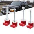 thumbnail image 1 of Piezas de automóviles Camión Aleación de aluminio J-Hook Cross Tie-down Device Pickup Tool Box Holder - Negro (paquete de 4) dontodent Kuyhfg Sin marca, 1 of 5