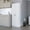 24#White, variant on DUOSONG Corsica Pantry Cabinet Microwave Stand, Multi-Function With Drawer White Engineered Wood Furniture Dining Furniture Kitchen Islands & Carts