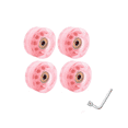 thumbnail image 1 of Roues de Patin à Roulettes 4 Pcs 32 x 58 mm 82 A avec Roulements pour Usage Intérieur Ou Extérieur, avec Clé d'Accessoire de Patin Portable, 1 of 6