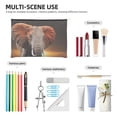 thumbnail image 5 of Haiem Elephant Sunset in Kenya Music Lover Merch Makeup Bag, Cosmetic Bag,Singer Fans Cosmetic Bag, Portable Stationary Storage Organizer, Travel Makeup Bag, 5 of 8