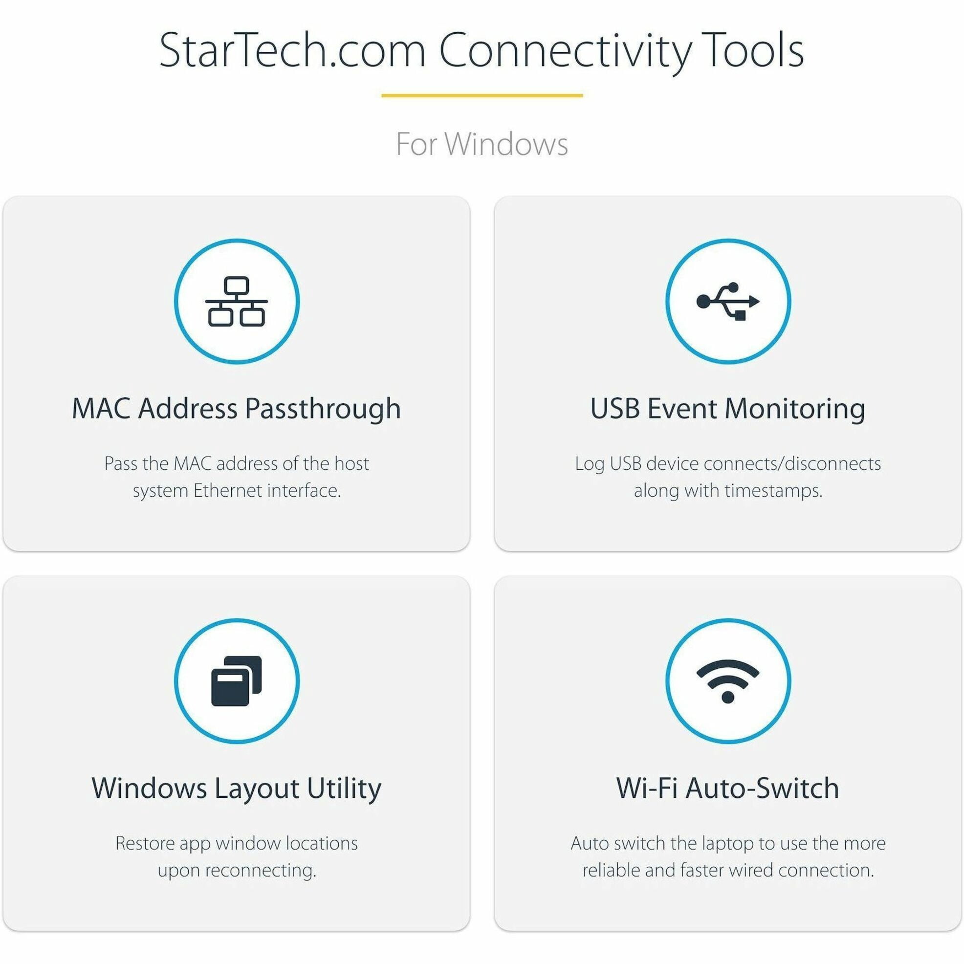 StarTech.com Thunderbolt 3 Dock w/USB-C Host Compatibility - Dual 4K 60Hz DP 1.4 or HDMI TB3/USB-C Docking Station - 1x 8K - 96W PD/5xUSB
