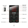 thumbnail image 2 of 30V 5A Adjustable USB DC Laboratory 30V 10A 300W Regulated Power Supply 120V 3A Voltage Regulator Stabilizer Switching 60V5A ,Test accurately, 2 of 4