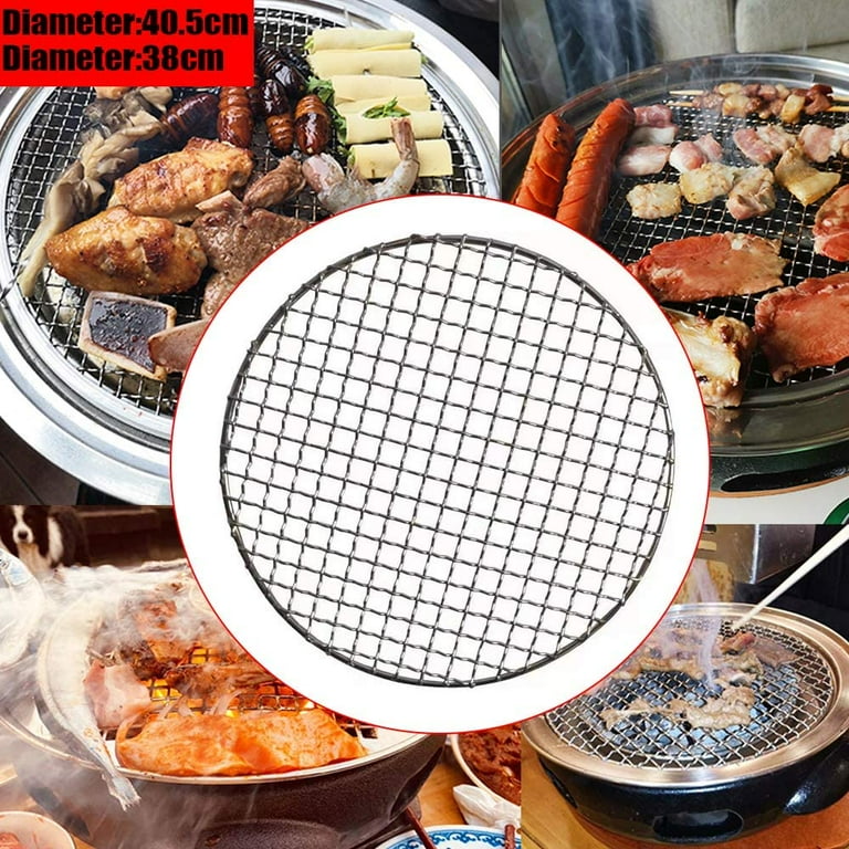 Large round online bbq grill rack
