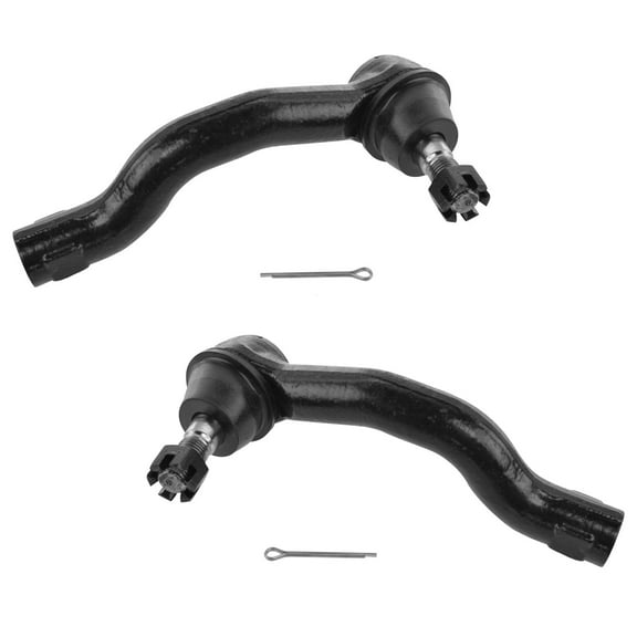 TRQ Front Outer Tie Rod Set Fits Select 2005-2019 Nissan Frontier 2005-2012 Pathfinder 2005-2015 Xterra 2009-2012 Suzuki Equator