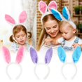 thumbnail image 3 of Slccxzc Easter Cute Rabbit Hairband Rabbit Ear Shape Headband Adult Bunny Ear Deaign Hair Accessories Pink, 3 of 7