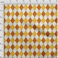 thumbnail image 4 of oneOone Rayon Red & Yellow Fabric Check Argyle Craft Projects Decor Fabric Printed By The Yard 56 Inch Wide, 4 of 4