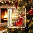 thumbnail image 5 of SDJMa Christmas Cash Gift Ornament, 2D Flat Acrylic Money Holder for Xmas Tree Hanging Decoration, Unique Money Gift for Christmas New Year Party Favors Supplies, 5 of 5