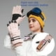 thumbnail image 2 of Guantes de esquí al aire libre de otoño e invierno para mujer, cálidos, de terciopelo, antisalpicaduras, antideslizantes, resistentes al desgaste, para ciclismo de invierno, pantalla táctil, 2 of 5