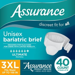Medline FitRight Bariatric Incontinence Brief 5XL 32Ct