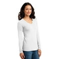 thumbnail image 4 of District Women's The Concert T-Shirt® Long Sleeve V-Neck, 4 of 6