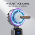 thumbnail image 4 of ATUPEN Handheld Fan, Portable Fan 199 Speeds LED Display for Travel Office Outdoors & Fathers Day Gifts, 4 of 7