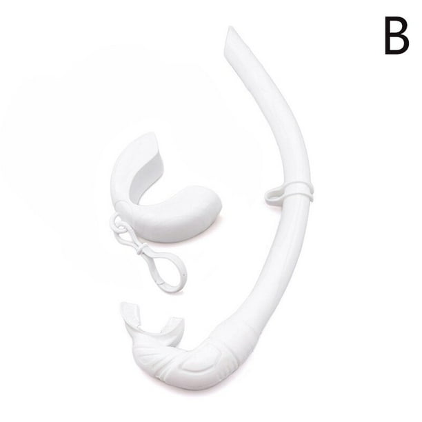 Tube de tuba pliable en silicone tuba avec tui de rangement compact femmes hommes enrouler tuba tube de respiration humide pour la plong e en apn e