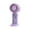 Purple, variant on ROLKFUK Pink Handheld Turbo Fan, Portable Rechargeable High Speed Mini Fan, 3-Speed Quiet Personal Cooling for Travel, Camping, Office & Outdoor Use