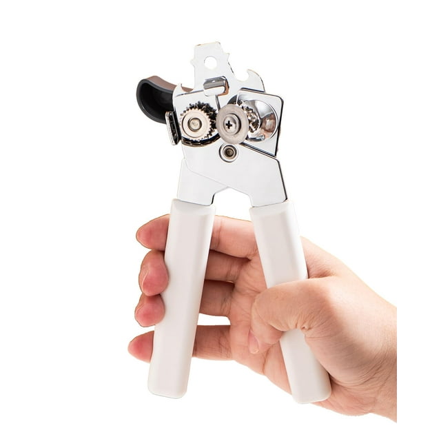 Abrelatas manual de acero inoxidable con abrebotellas Wonforic