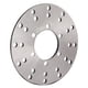 thumbnail image 3 of Parte Del Sistema De Frenos, Rotor De Disco De Pinza De Freno Delantero, Disipación De Calor A Prueba De Herrumbre, Aleación De Metal Resistente Al Desgaste Para 125cc 150cc Quad ANGGREK Otros, 3 of 8
